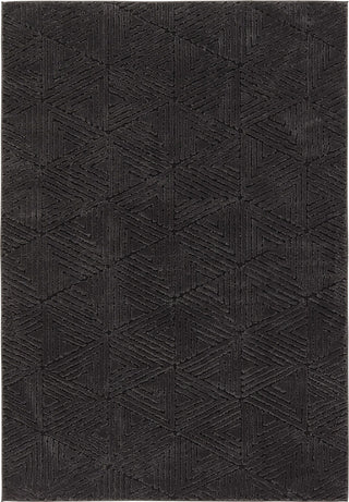 Jaipur Living Calix By Ziazan CNU04 Black Area Rug Nikki Chu