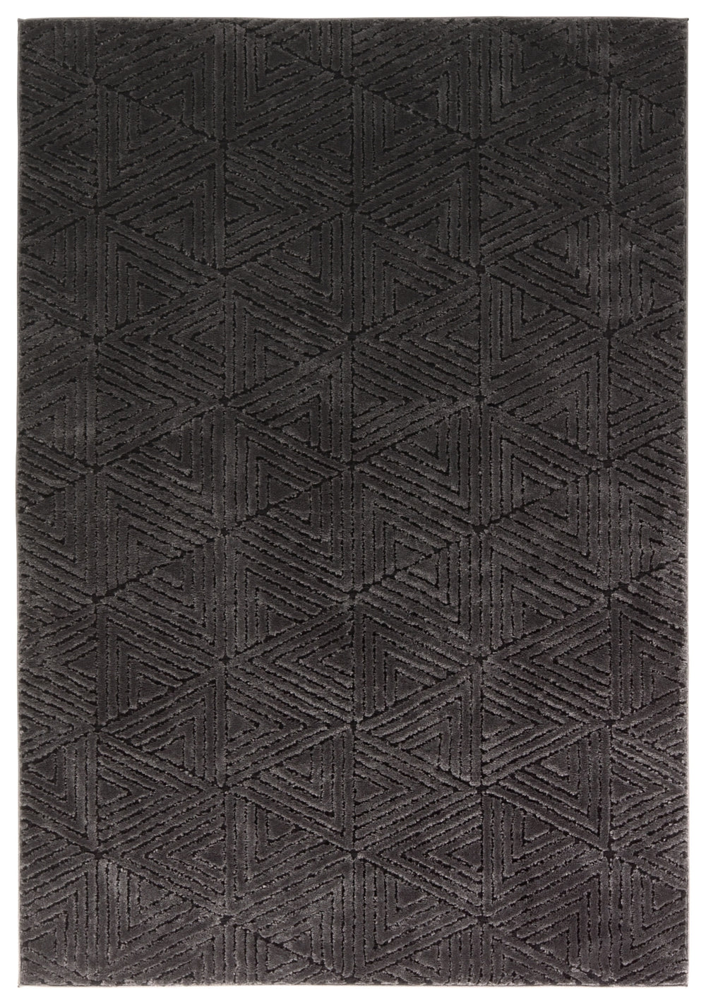 Jaipur Living Calix by Ziazan CNU04 Black Area Rug Nikki Chu