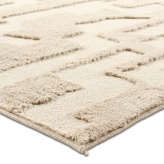 Jaipur Living Calix By Nikki Chu Demir CNU06 White Area Rug Corner Image
