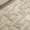 Jaipur Living Calix By Nikki Chu Demir CNU06 White Area Rug Detail Image