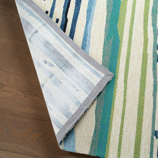 Jaipur Living Colours Sketchy Lines CO19 Blue/Green Area Rug Lifestyle Image