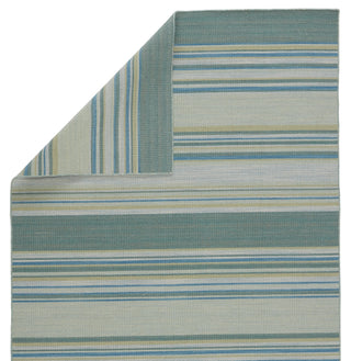 Jaipur Living Coastal Shores Kiawah COH07 Blue/Turquoise Area Rug Backing Image