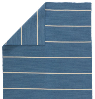 Jaipur Living Coastal Shores Cape Cod COH09 Blue/Cream Area Rug Backing Image