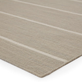 Jaipur Living Coastal Shores Cape Cod COH17 Gray/White Area Rug Corner Image