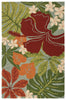 Jaipur Living Coastal Lagoon Luau COL20 Multicolor/Blue Area Rug main image