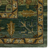 Jaipur Living Cardamom Ahava COM03 Green/Blue Area Rug Corner Image