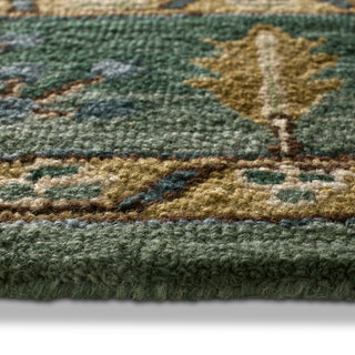 Jaipur Living Cardamom Ahava COM03 Green/Blue Area Rug Backing Image