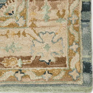 Jaipur Living Cardamom Jensine COM08 Blue/Beige Area Rug Detail Image