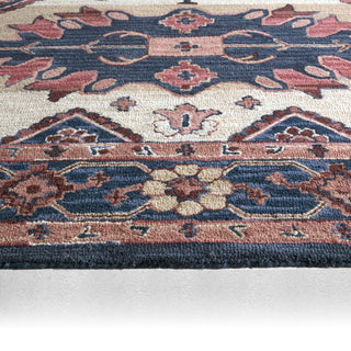 Jaipur Living Cardamom Idina COM09 Pink/Dark Blue Area Rug Backing Image