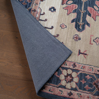 Jaipur Living Cardamom Idina COM09 Pink/Dark Blue Area Rug Lifestyle Image
