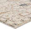 Jaipur Living Cardamom Dahir COM15 Ivory/Gray Area Rug by Vibe