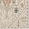 Jaipur Living Cardamom Dahir COM15 Ivory/Gray Area Rug by Vibe