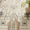 Jaipur Living Cardamom Dahir COM15 Ivory/Gray Area Rug by Vibe