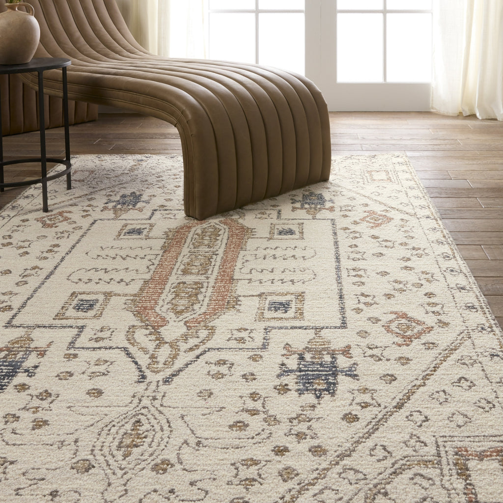 Jaipur Living Cardamom Dahir COM15 Ivory/Gray Area Rug by Vibe Lifestyle Image Feature