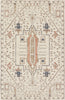 Jaipur Living Cardamom Dahir COM15 Ivory/Gray Area Rug by Vibe