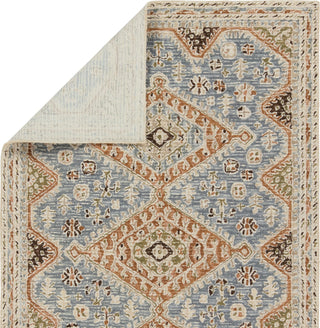 Jaipur Living Cardamom Zascha COM17 Blue/Brown Area Rug by Vibe