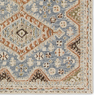 Jaipur Living Cardamom Zascha COM17 Blue/Brown Area Rug by Vibe