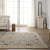 Jaipur Living Cardamom Zascha COM17 Blue/Brown Area Rug by Vibe