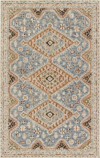 Jaipur Living Cardamom Zascha COM17 Blue/Brown Area Rug by Vibe