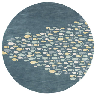 Jaipur Living Coastal Resort Schooled COR01 Blue/Gray Area Rug Main Image
