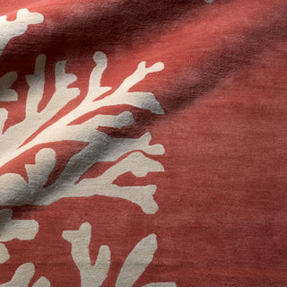 Jaipur Living Coastal Seaside Bough COS02 Coral/Tan Area Rug Lifestyle Image Feature