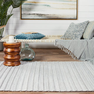 Jaipur Living Castillo Torre CSL01 Light Gray/Cream Area Rug Lifestyle Image