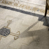 Jaipur Living Casen Stellar CSN01 Cream Area Rug Backing Image