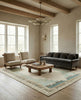 Jaipur Living Casen Enigma CSN03 Cream Area Rug Lifestyle Image