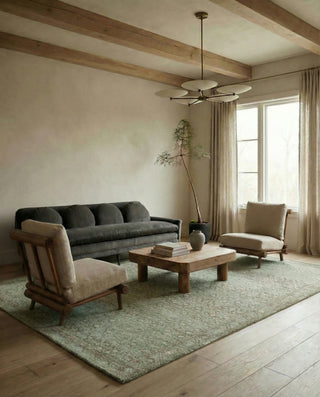 Jaipur Living Casen Vaelynn CSN08 Green Area Rug Lifestyle Image