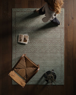 Jaipur Living Casen Vaelynn CSN08 Green Area Rug Lifestyle Image