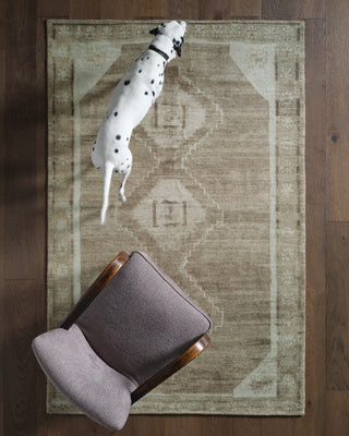 Jaipur Living Casen Mergildo CSN10 Green Area Rug Lifestyle Image