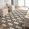 Jaipur Living City Karoun CT124 Cream/Black Area Rug Lifestyle Image Feature