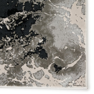 Jaipur Living Catalyst Fen CTY01 Black/Gray Area Rug Detail Image