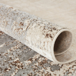 Jaipur Living Catalyst Calibra CTY06 Gray/Taupe Area Rug Lifestyle Image