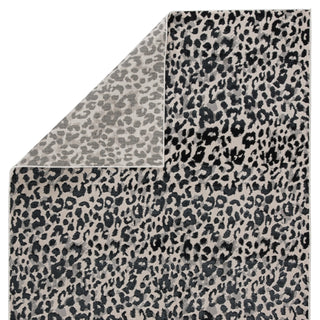 Jaipur Living Catalyst Fauve CTY07 Gray/Black Area Rug Backing Image