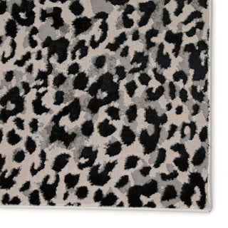 Jaipur Living Catalyst Fauve CTY07 Gray/Black Area Rug Detail Image