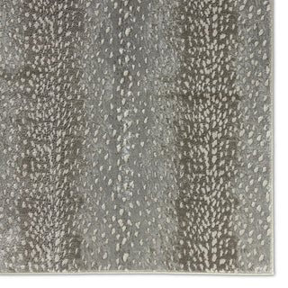 Jaipur Living Catalyst Axis CTY08 Gray/Natural Area Rug Corner Image