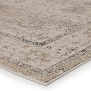 Jaipur Living Catalyst Fawcett CTY10 Gray/ Area Rug Corner Image