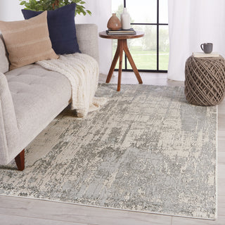 Jaipur Living Catalyst Calibra CTY12 Gray/Silver Area Rug Lifestyle Image
