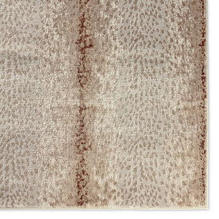 Jaipur Living Catalyst Axis CTY13 Tan/Gray Area Rug Corner Image