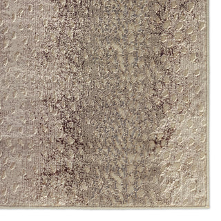 Jaipur Living Catalyst Axis CTY14 Light Gray/Brown Area Rug Corner Image