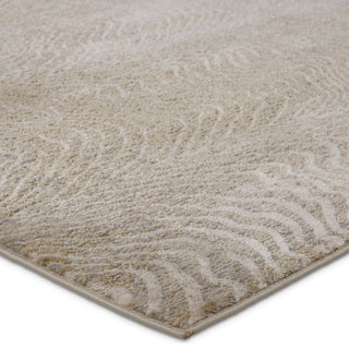 Jaipur Living Catalyst Dune CTY16 Brown/Taupe Area Rug Corner Image