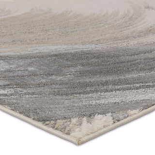 Jaipur Living Catalyst Zione CTY20 Taupe/Gray Area Rug Corner Image