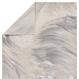 Jaipur Living Catalyst Zione CTY20 Taupe/Gray Area Rug Backing Image
