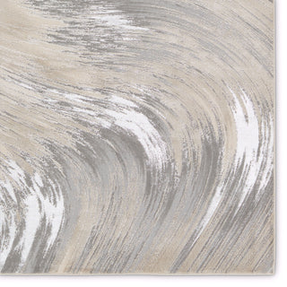 Jaipur Living Catalyst Zione CTY20 Taupe/Gray Area Rug Detail Image