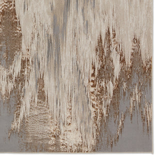 Jaipur Living Catalyst Ulysses CTY23 Taupe/Gray Area Rug Detail Image