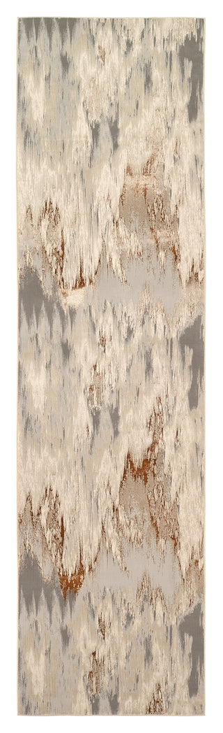 Jaipur Living Catalyst Ulysses CTY23 Taupe/Gray Area Rug Runner Image