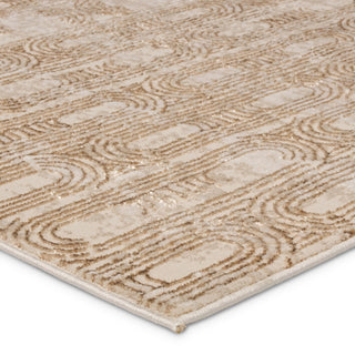 Jaipur Living Catalyst Gimeas CTY28 Gold/Beige Area Rug Corner Image
