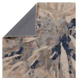 Jaipur Living Delray Atoll DEL03 Blue/Taupe Area Rug Backing Image
