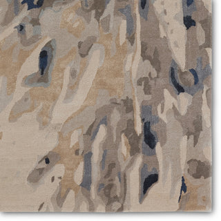 Jaipur Living Delray Atoll DEL03 Blue/Taupe Area Rug Detail Image